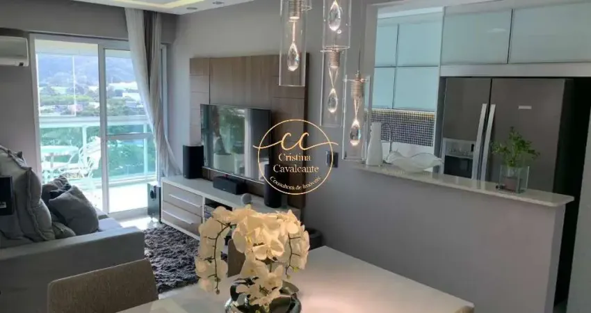 Oportunidade única! apartamento de 3 quartos com suíte em jacarepaguá/seasons, 74 m², varanda e vista para as montanhas