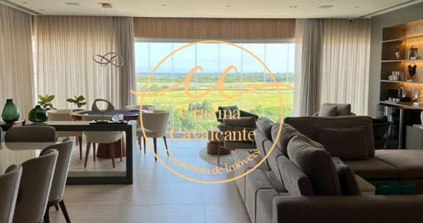 Riserva Golf/Barra - Apartamento de alto padrão à venda com 4 suítes, 269m², 4 vagas e vista para o mar.
