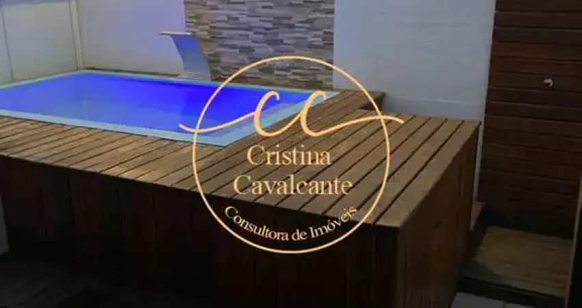 Bora Bora Hills/Freguesia - Espetacular cobertura duplex à venda com 3 quartos, 2 suítes, 2 vagas, 160m² e piscina.