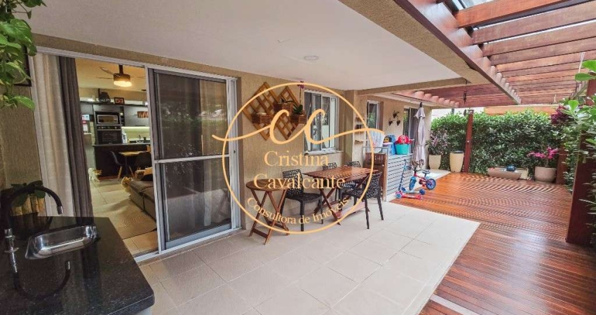 Viva com conforto e estilo no Recreio dos Bandeirantes: Apartamento 3 quartos, 1 suíte, 120m² e varanda gourmet!