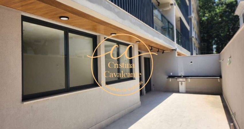 Luxuoso apartamento à venda em Botafogo/Ivo - 3 quartos, 1 suíte, 2 vagas, 141 m² com varanda e quintal