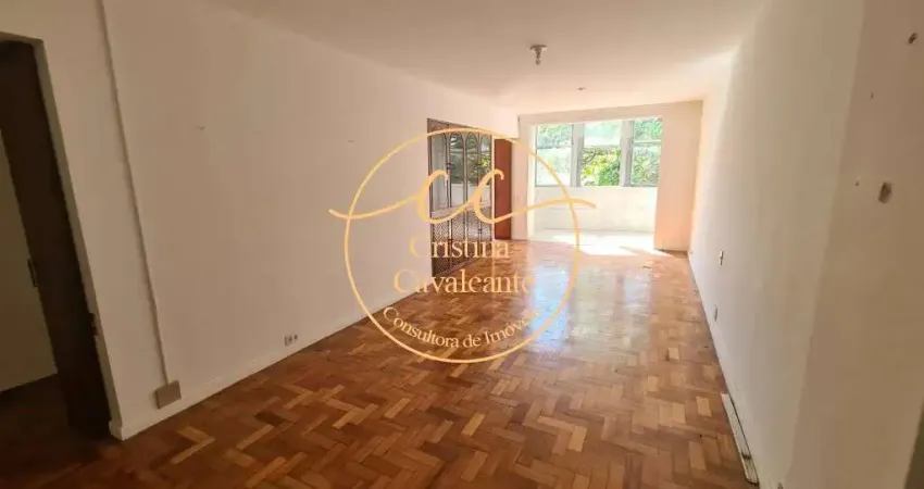 Copacabana/Siqueira Campos- Apartamento à venda 3 quartos sendo 1 suíte, 120 m², varanda, vista lateral mar