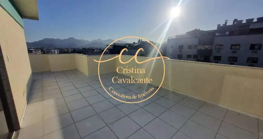 Pechincha/Cobertura duplex à venda: 4 quartos, 2 suítes, 188 m², 2 vagas, terraço amplo. Aproveite esta oportunidade!