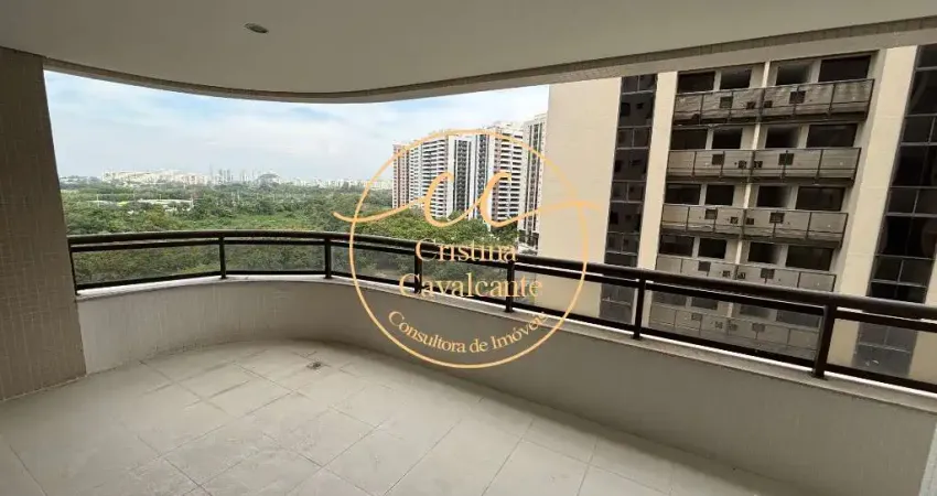 Ilha Pura: Apartamento à Venda na Barra da Tijuca - 4 quartos, 2 suítes, 122,90m², 2 vagas - Vista Livre e Varanda Gourmet