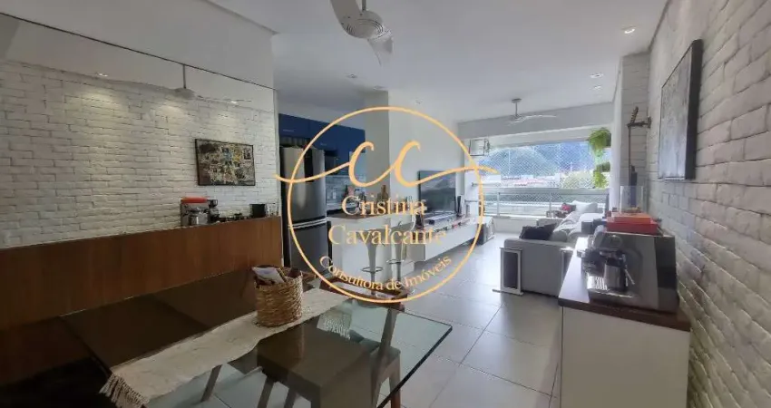 Apartamento à venda na Barra da Tijuca-RJ: 2 quartos, 1 suíte, 2 banheiros, 85m² e 2 vagas de garagem