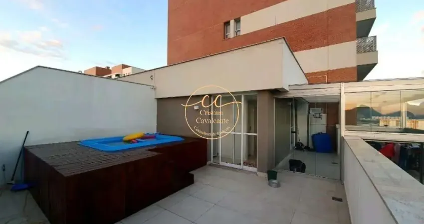 Imperdível! cobertura à venda em jacarepaguá-rj com 3 quartos, 3 suítes, 150m² de área e 2 vagas de garagem.