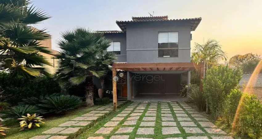 Casa com 4 dormitórios à venda, 228 m² por R$ 1.590.000 - Condomínio Cidade Jardim - Lagoa Santa/MG