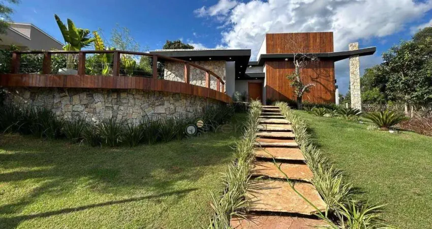 Casa em condomínio fechado com 4 quartos à venda na Alameda Alameda Das Palmas, 63, Condomínio Sonho Verde, Lagoa Santa