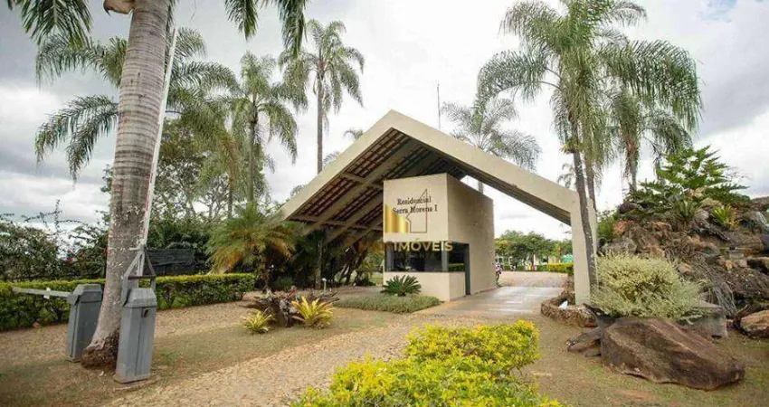 Terreno em condomínio fechado à venda na Rua Ernestino Moreira Marquês, Condominio Águas da Serra Morena, Jaboticatubas