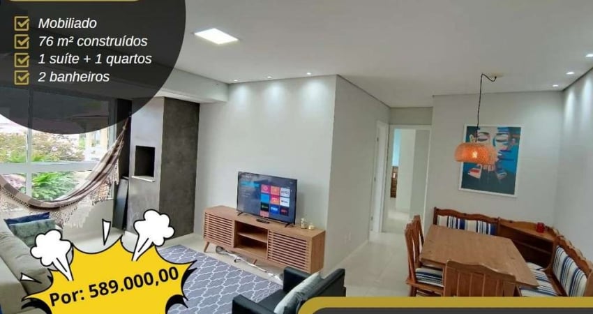 Apartamento para Venda em São Francisco do Sul, Itaguaçú, 2 dormitórios, 1 suíte, 2 banheiros, 1 vaga