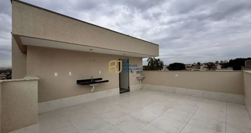 Cobertura à venda - 90m² - 2 quartos - 2 banheiros - 1 vaga - copacabana bh