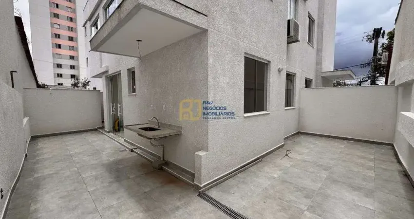 Área privativa à venda - 90m² - 2 quartos - 1 vaga - elevador - heliópolis bh