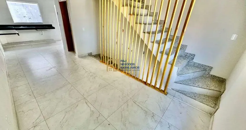 Casa geminada à venda - 2 quartos - 1 vaga - 83m² - céu azul - pampulha bh