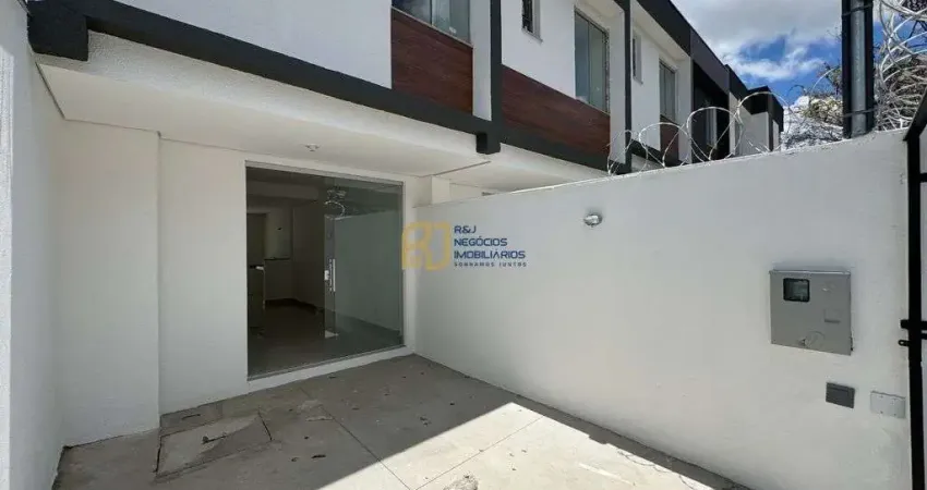 Casa geminada à venda - 2 suítes - 1 vaga - 88m² - área externa - piratininga bh