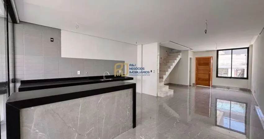 Casa geminada à venda - 3 quartos sendo 1 suíte - 3 vagas - 202m² - santa amélia