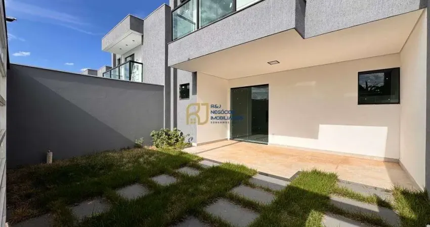 Casa geminada à venda - 3 quartos sendo 1 suíte - 2 vagas - são josé da lapa mg