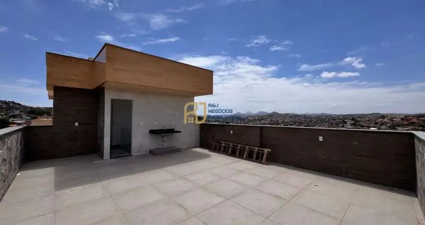 Cobertura à venda - 140m² - 3 quartos 1 com suíte - 2 vagas - elevador - guarani