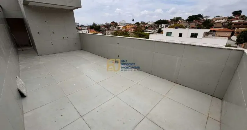 Cobertura à venda - 130m² - 3 quartos sendo 2 suítes - 2 vagas - santa mônica bh
