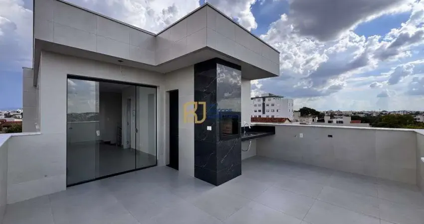 Cobertura à venda - 4 quartos 2 com suítes - 2 salas - 2 vagas - planalto bh