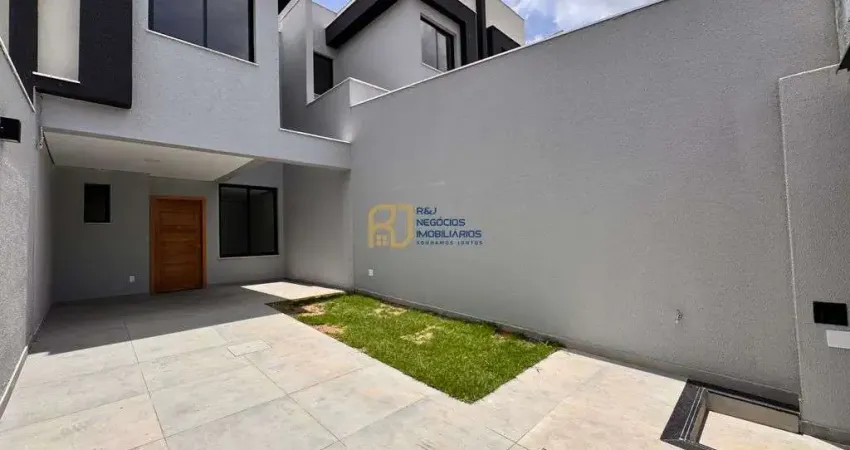 Casa geminada à venda - 3 quartos sendo 1 suíte - 3 vagas - 202m² - santa amélia