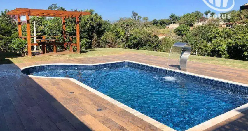 Chácara com 3 dormitórios à venda, 616 m² - chácaras santo antonio do jardim - jaguariúna/sp