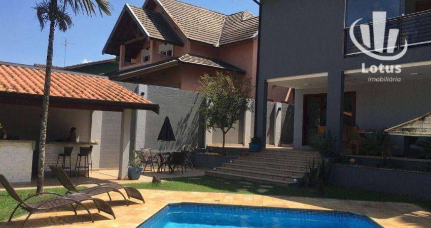 Excelente Casa no Condomínio Estância das Flores ,com 3 dormitórios à venda, 260 m²  - Estância das Flores - Jaguariúna/SP