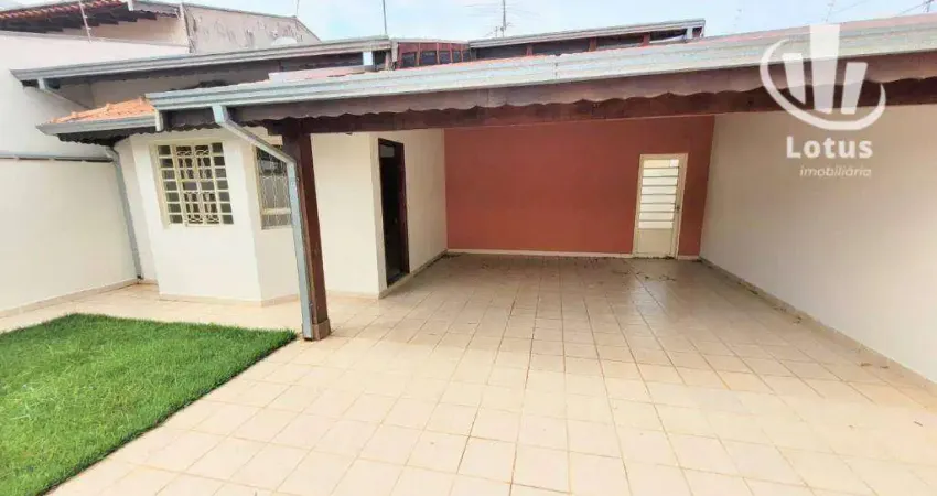 Casa com 3 dormitórios à venda, 122 m² - Jardim Santa Mercedes - Jaguariúna/SP