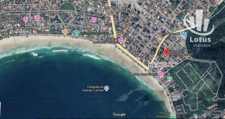 Ótimo apartamento com 2 dormitórios à venda, 82 m²  - Enseada - Guarujá/SP
