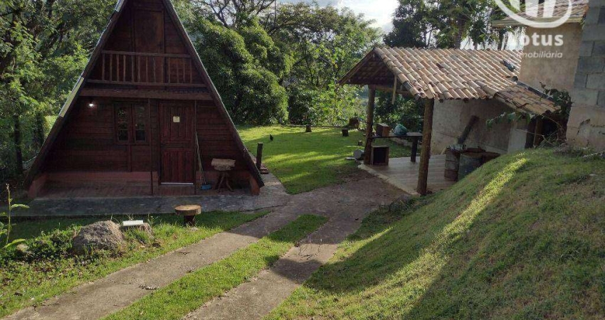 Chácara com 1 dormitório à venda, 750 m² - Floresta - Jaguariúna/SP