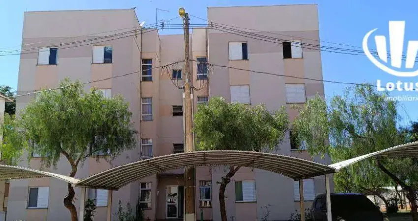 Apartamento com 2 dormitórios à venda, 44 m² por r$ 239.000,00 - vargeão - jaguariúna/sp