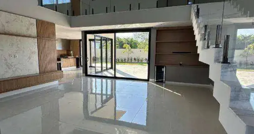 Casa de alto padrão,  com 3 suítes à venda, 304 m²- condomínio tamboré - jaguariúna/sp