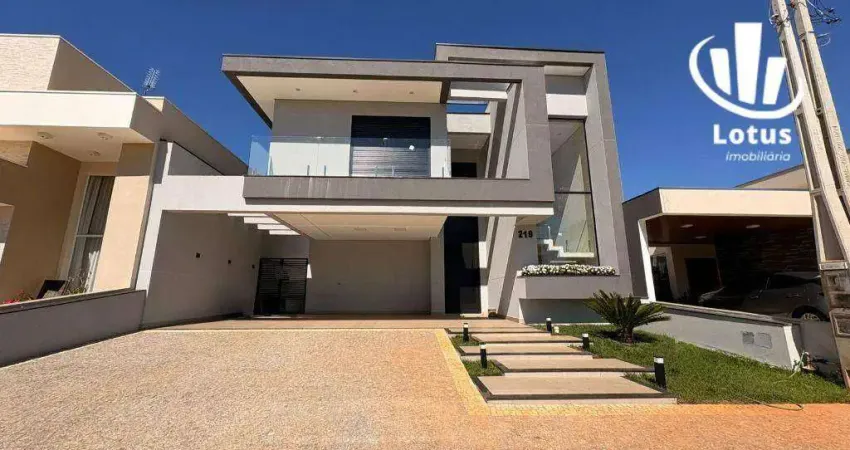 Casa com 3 dormitórios à venda, 247 m² por r$ 2.200.000,00 - condomínio reserva do jaguary - jaguariúna/sp