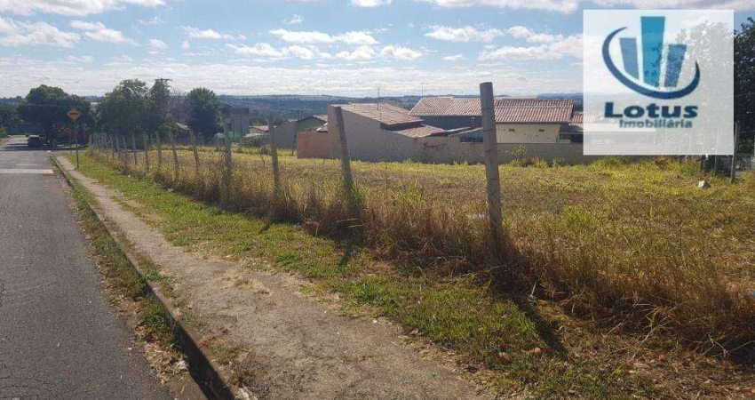 Terreno à venda, 657 m² por R$ 1.314.000,00 - Jardim Silvio Rinaldi - Jaguariúna/SP