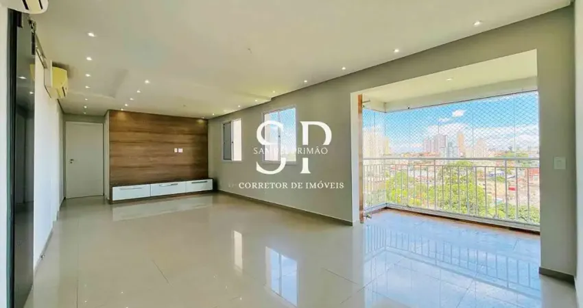Apartamento 114m² • 3 quartos (2 suítes) • 4 banheiros – condomínio alegria, vila santo antônio