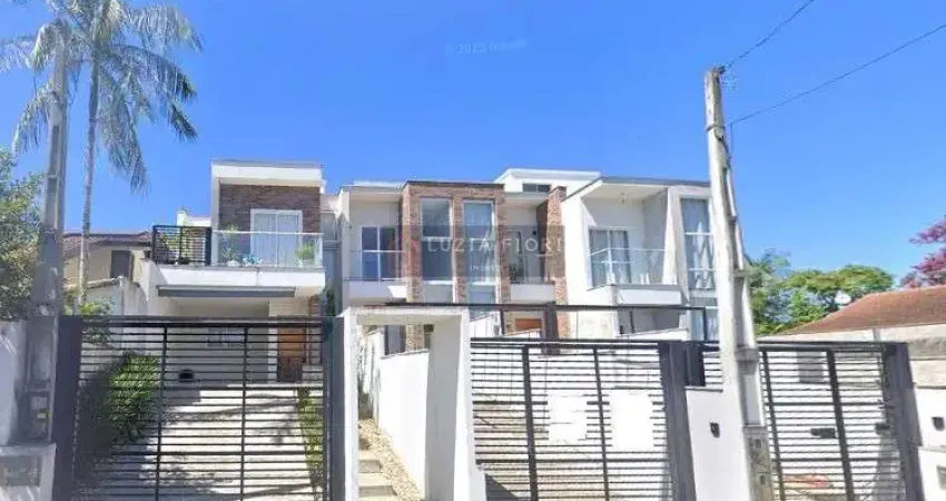 Sobrado  geminado novo à venda no bairro Glória - Joinville - SC 79 m² privativos, 02 suítes; 02 banheiros,  lavabo,  cozinha e copa integradas, lavan