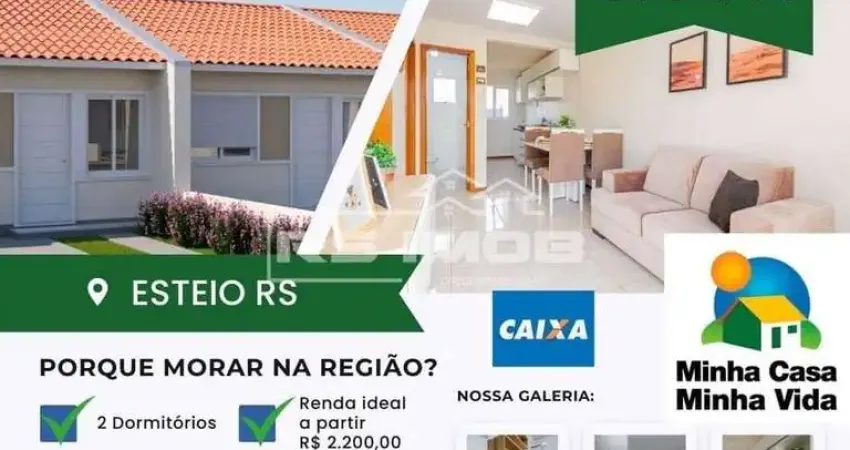 Casa com 2 quartos à venda em Três Portos, Esteio