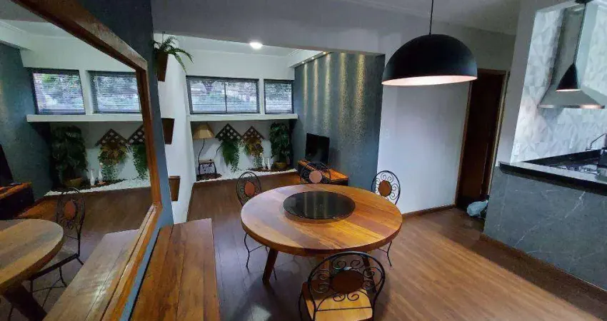 Apartamento com 2 dormitórios à venda, 62 m² por r$ 320.000,00 - bairro das palmeiras - serra negra/sp