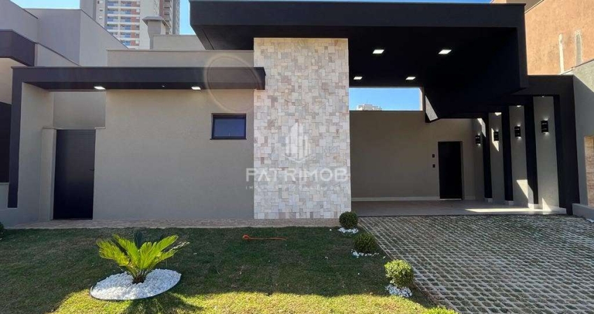 Casa Térrea 150m² c/ 03 Suítes e Piscina em Condomínio Quinta da Primavera em Ribeirão Preto.