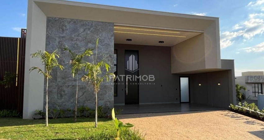 Casa térrea 04 Suítes c/ 281m² - Pronta para morar em condomínio Terras de Siena