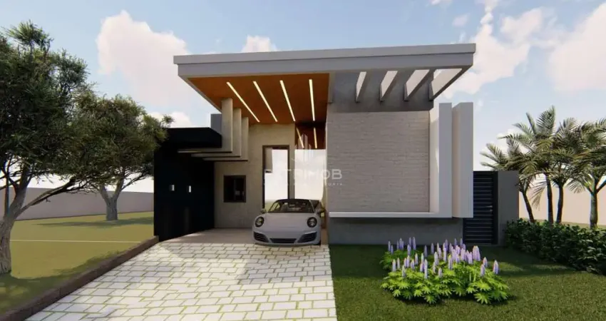 Casa 150m² 03 dormitórios com suíte + piscina - em residencial quinta da mata 1