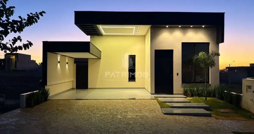 Casa terrea 162,95m², 3 suítes em residencial quinta da mata 2