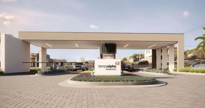 'oportunidade' lote/terreno de ilha em condomínio fechado 'terras alpha' em ribeirão preto