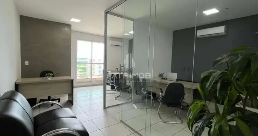 Sala comercial mobiliada c/ 37m², próximo ao fórum em nova ribeirânia.