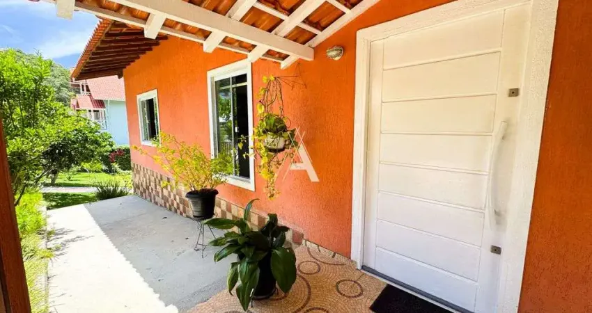 Casa charmosa em condomínio no vale alpino – natureza e conforto!