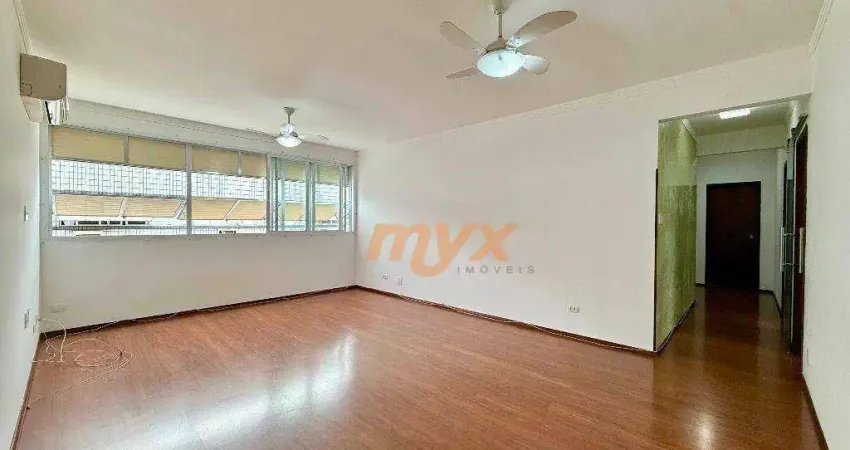 Apartamento com 3 dormitórios à venda, 130 m² por r$ 699.000,00 - gonzaga - santos/sp