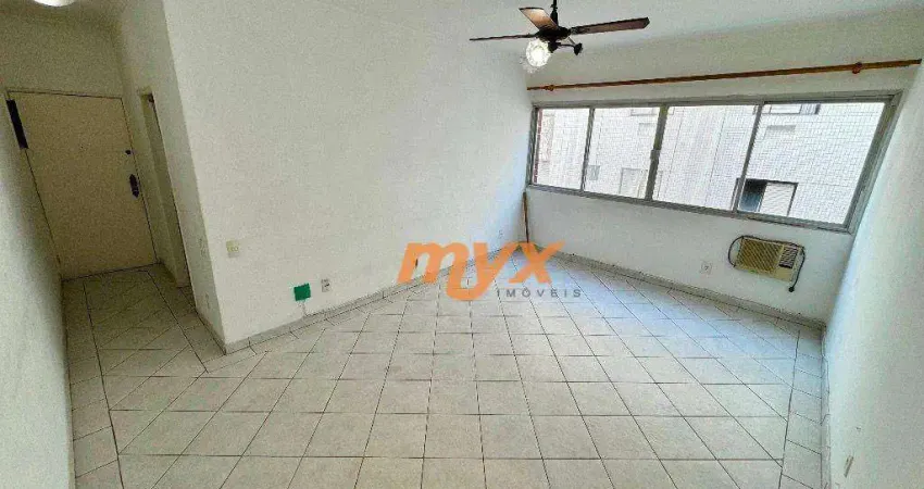 Apartamento com 1 dormitório à venda, 62 m² por r$ 240.000,00 - itararé - são vicente/sp