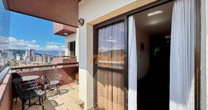 Apartamento com 3 dormitórios, 170 m² - venda por r$ 1.200.000,00 ou aluguel por r$ 7.000,00/mês - gonzaga - santos/sp