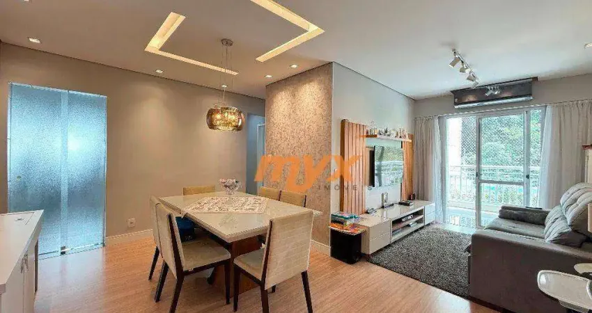 Apartamento com 3 dormitórios à venda, 84 m² por R$ 740.000,00 - Marapé - Santos/SP
