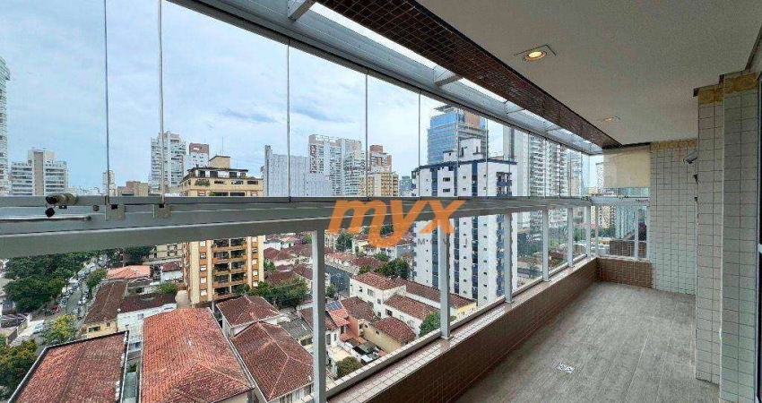 Apartamento à venda, 69 m² - Gonzaga - Santos/SP