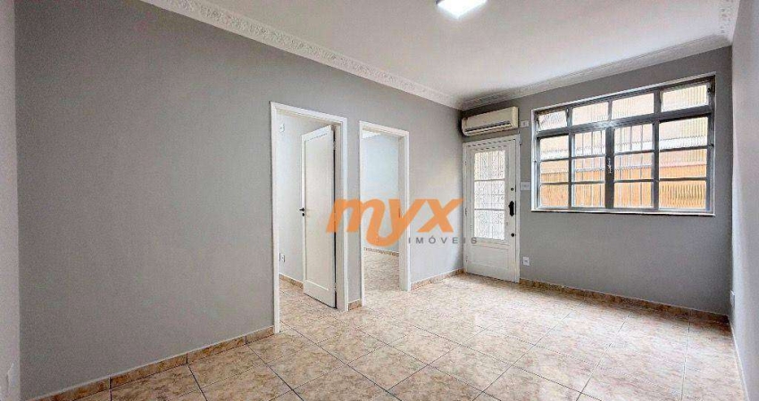 Apartamento com 2 dormitórios à venda, 71 m² por R$ 279.000,00 - Macuco - Santos/SP